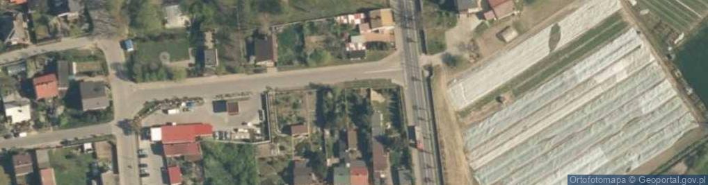 Zdjęcie satelitarne 3 Pułku Strzelców Konnych ul.