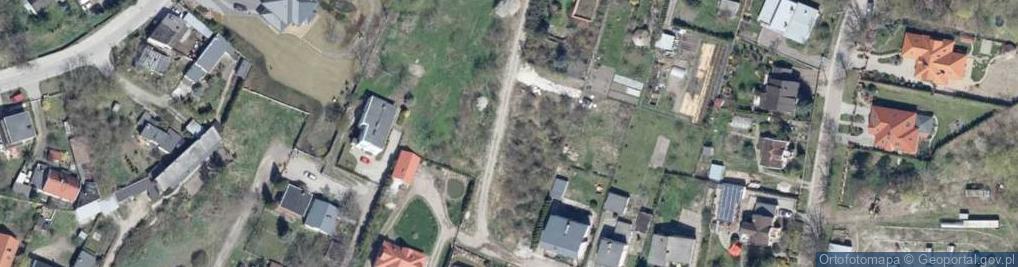 Zdjęcie satelitarne 3 Warszawskiego Pułku Pontonowego ul.