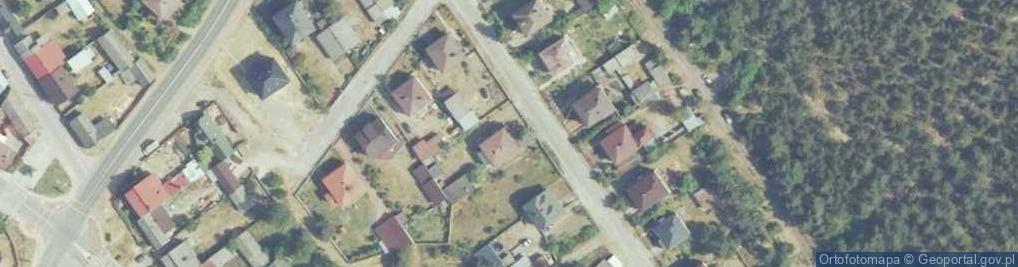 Zdjęcie satelitarne 400-lecia Rakowa ul.