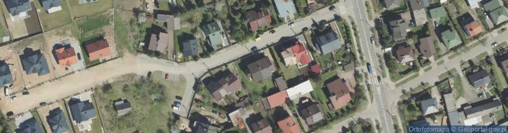 Zdjęcie satelitarne 41 Pułku Piechoty ul.