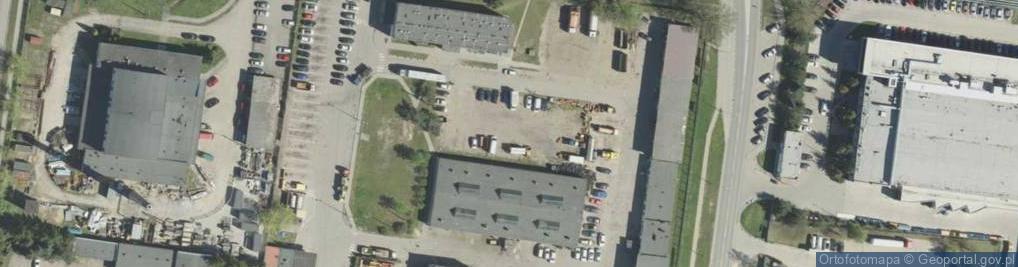 Zdjęcie satelitarne 42 Pułku Piechoty ul.