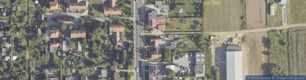 Zdjęcie satelitarne 55 Poznańskiego Pułku Piechoty ul.