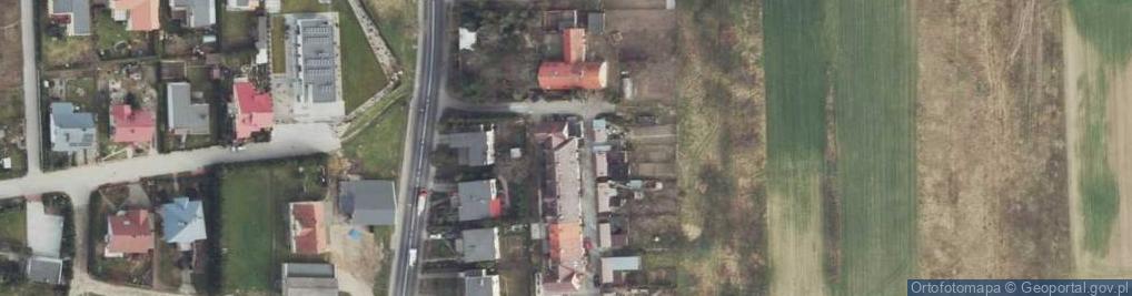 Zdjęcie satelitarne 55 Poznańskiego Pułku Piechoty ul.