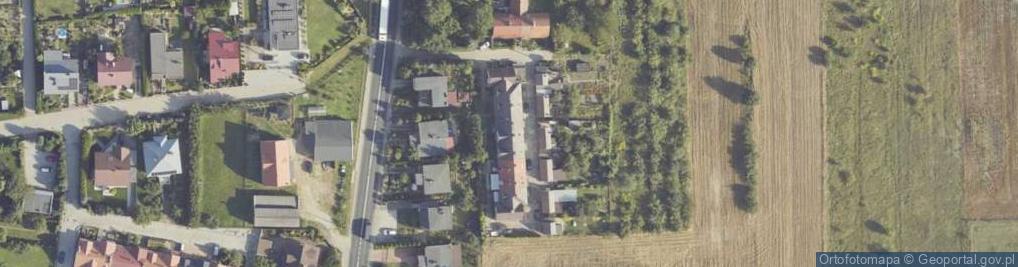 Zdjęcie satelitarne 55 Poznańskiego Pułku Piechoty ul.