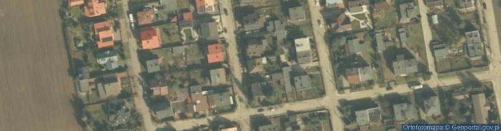 Zdjęcie satelitarne 57 Pułku Piechoty Wielkopolskiej ul.