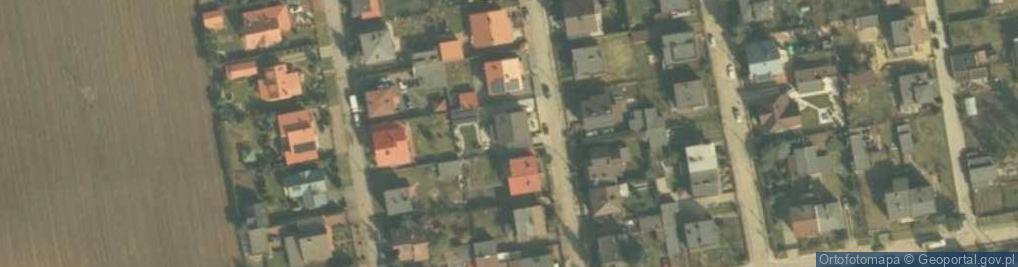 Zdjęcie satelitarne 57 Pułku Piechoty Wielkopolskiej ul.