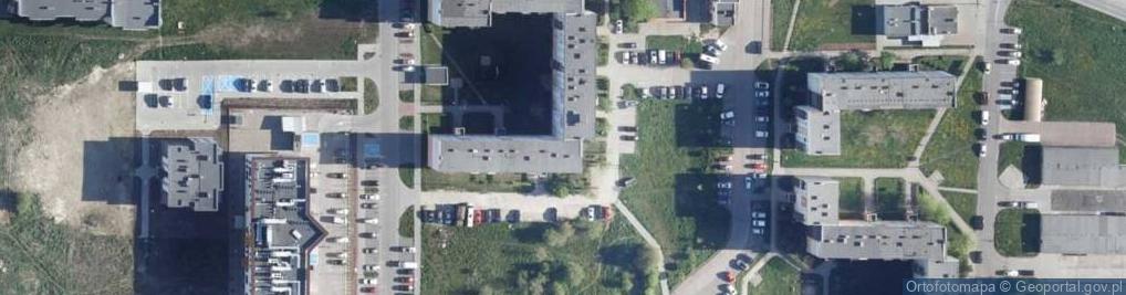 Zdjęcie satelitarne 59 Pułku Piechoty ul.