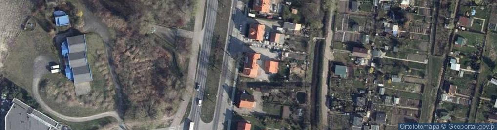 Zdjęcie satelitarne 6 Dywizji Piechoty ul.