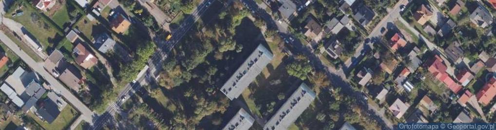 Zdjęcie satelitarne 700-lecia ul.