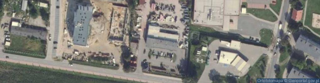 Zdjęcie satelitarne 70 Pułku Piechoty ul.