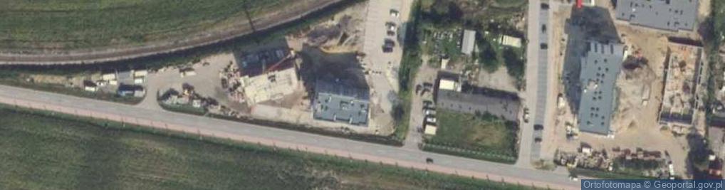 Zdjęcie satelitarne 70 Pułku Piechoty ul.