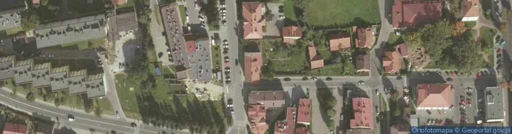 Zdjęcie satelitarne 700-lecia Strzyżowa ul.