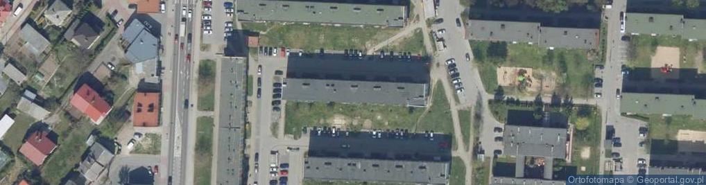 Zdjęcie satelitarne 71 Pułku Piechoty ul.