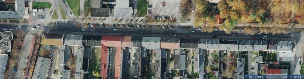 Zdjęcie satelitarne 7 Kamienic ul.