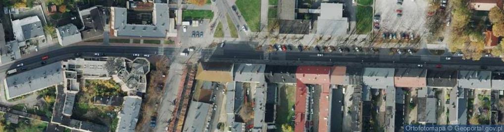 Zdjęcie satelitarne 7 Kamienic ul.