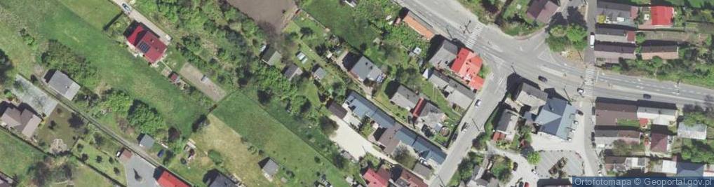 Zdjęcie satelitarne Abstorskich ul.