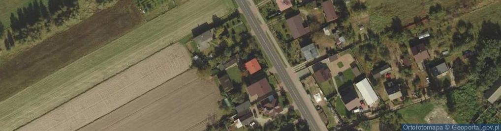 Zdjęcie satelitarne Adamów-Kolonia ul.