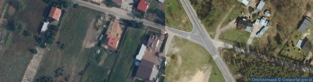 Zdjęcie satelitarne Adamowa Góra ul.