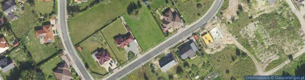 Zdjęcie satelitarne Akacjowa ul.