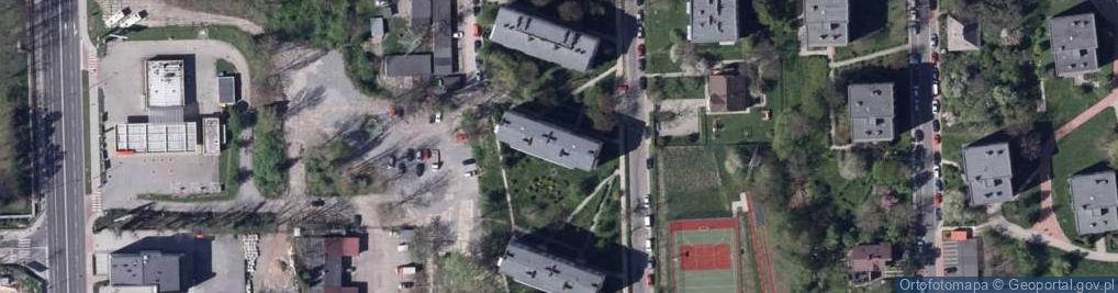 Zdjęcie satelitarne Akademii Umiejętności ul.