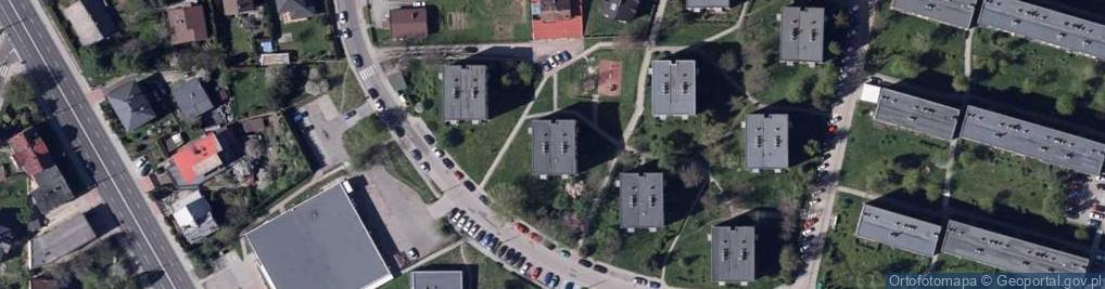 Zdjęcie satelitarne Akademii Umiejętności ul.