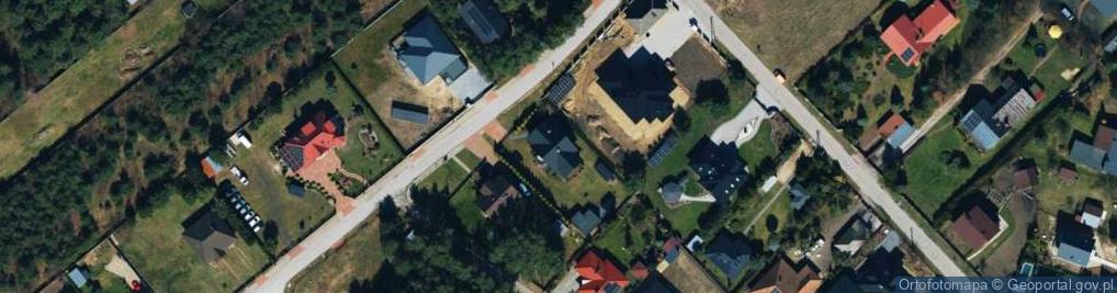 Zdjęcie satelitarne Akacjowa ul.