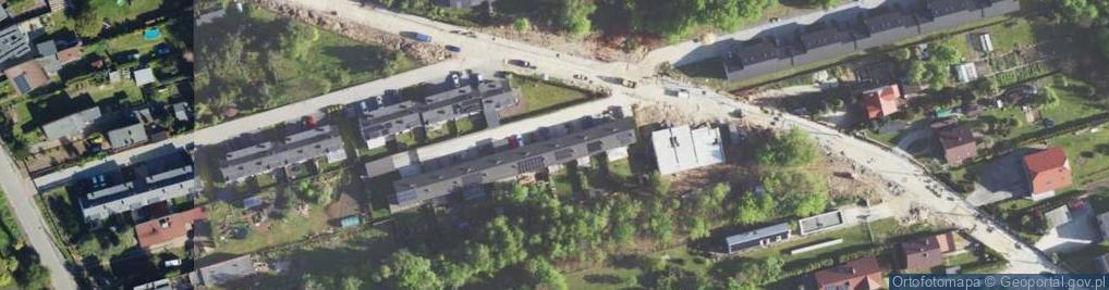 Zdjęcie satelitarne Akacjowa ul.