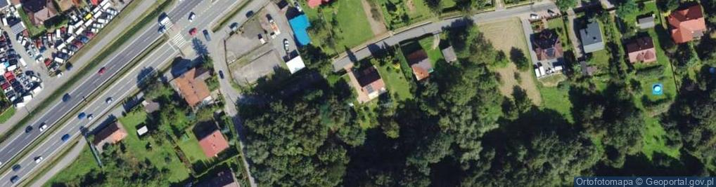 Zdjęcie satelitarne Akacjowa ul.