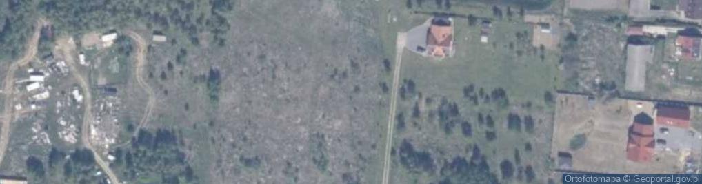 Zdjęcie satelitarne Aksamitki ul.