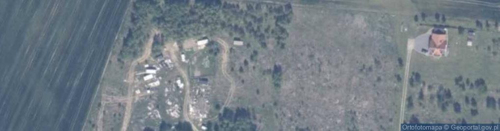 Zdjęcie satelitarne Aksamitki ul.