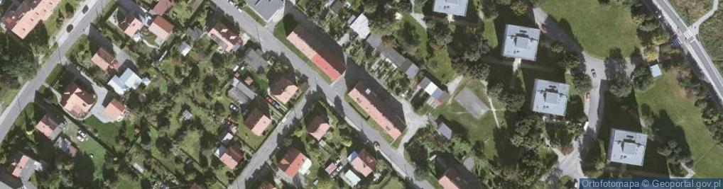 Zdjęcie satelitarne Akacjowa ul.