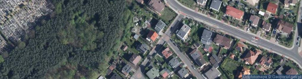 Zdjęcie satelitarne Akacjowa ul.