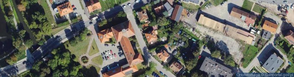 Zdjęcie satelitarne Akacjowa ul.