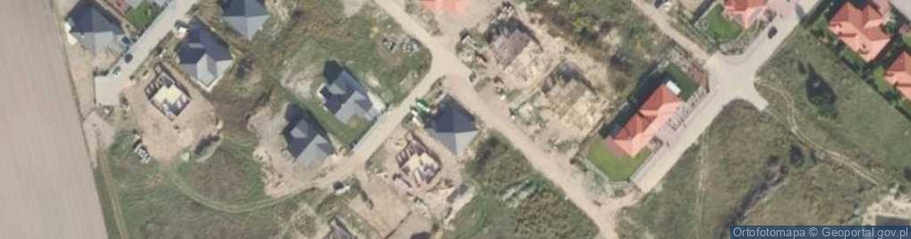 Zdjęcie satelitarne Aksamitki ul.
