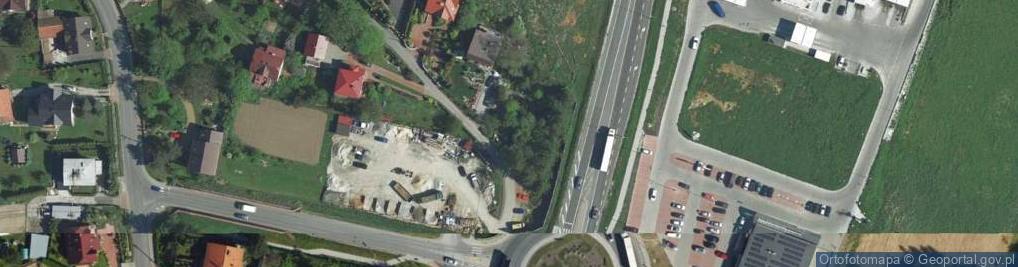 Zdjęcie satelitarne Akacjowa ul.