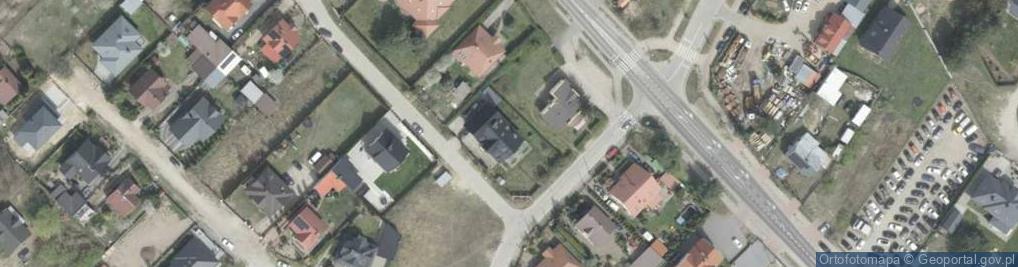 Zdjęcie satelitarne Akacjowa ul.