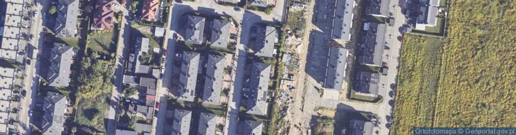 Zdjęcie satelitarne Aksamitna ul.