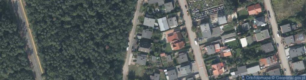 Zdjęcie satelitarne Akacjowa ul.