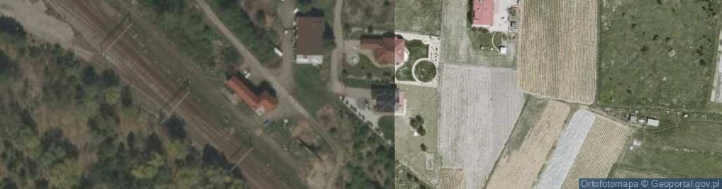 Zdjęcie satelitarne Akacjowa ul.
