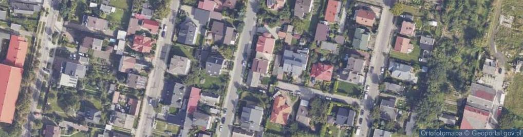 Zdjęcie satelitarne Akacjowa ul.