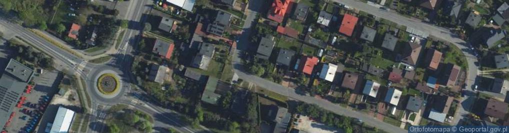 Zdjęcie satelitarne Akacjowa ul.