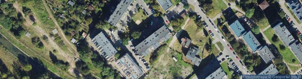 Zdjęcie satelitarne Akacjowa ul.