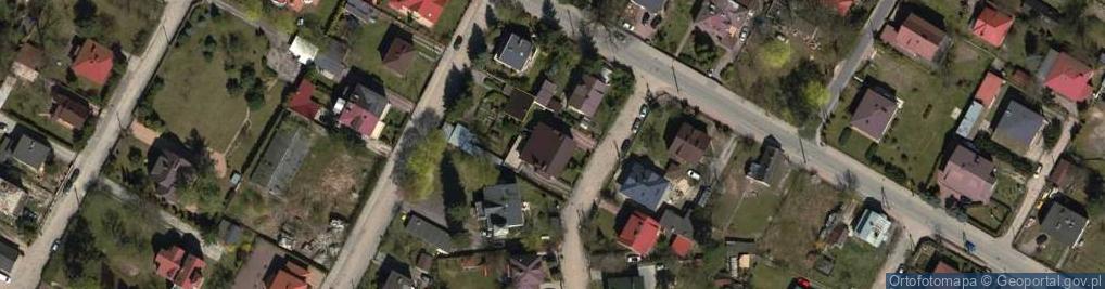 Zdjęcie satelitarne Akacjowa ul.
