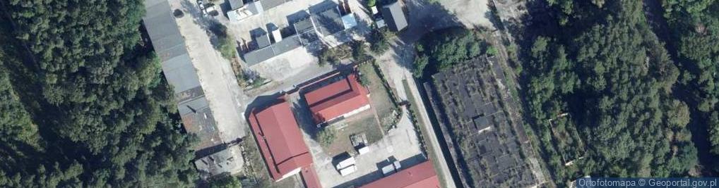 Zdjęcie satelitarne Akacjowa ul.