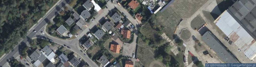 Zdjęcie satelitarne Akacjowa ul.