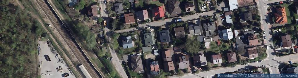 Zdjęcie satelitarne Akacjowa ul.