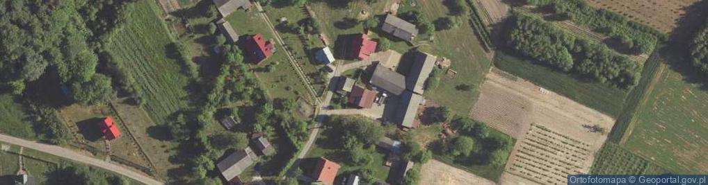Zdjęcie satelitarne Albinów Duży ul.