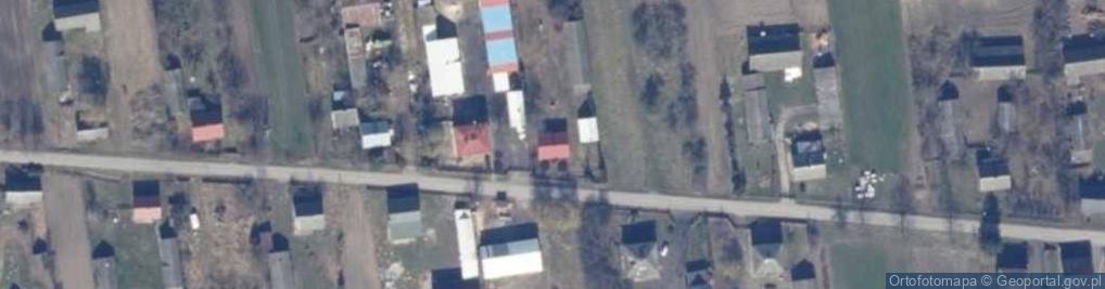 Zdjęcie satelitarne Aleksandrów Duży ul.