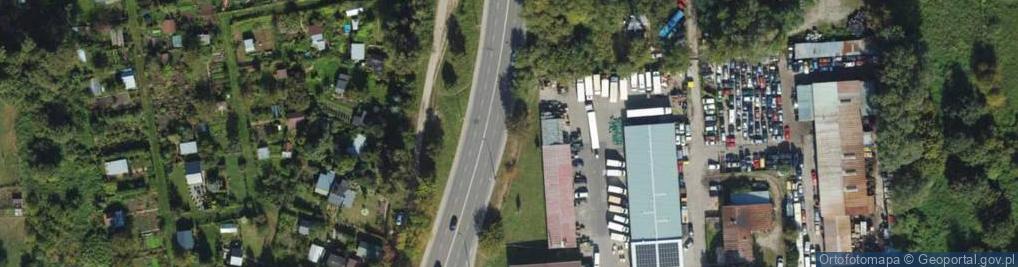 Zdjęcie satelitarne Aleja Jana Pawła II al.