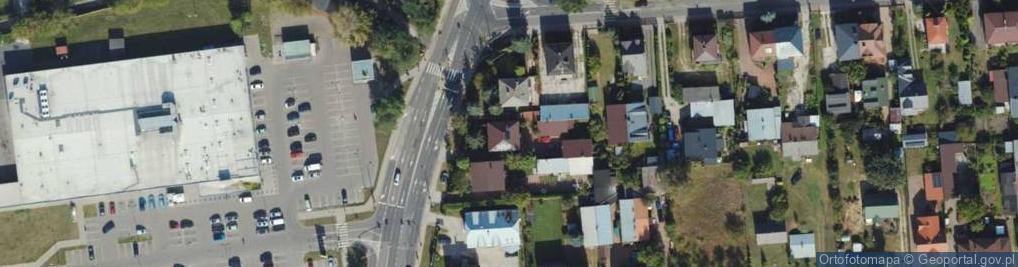 Zdjęcie satelitarne Aleja Jana Pawła II al.